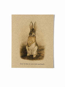 Psycho Bunny Note Card