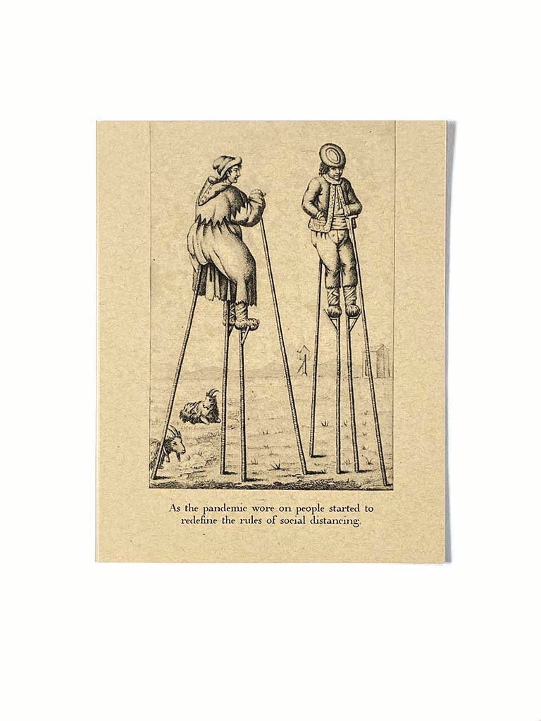 Stilted Note Card