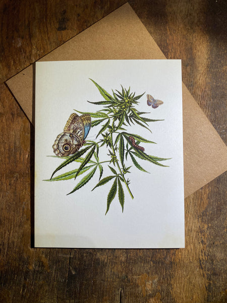 Cannabis Note Card