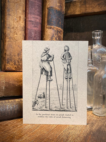 Stilted Note Card