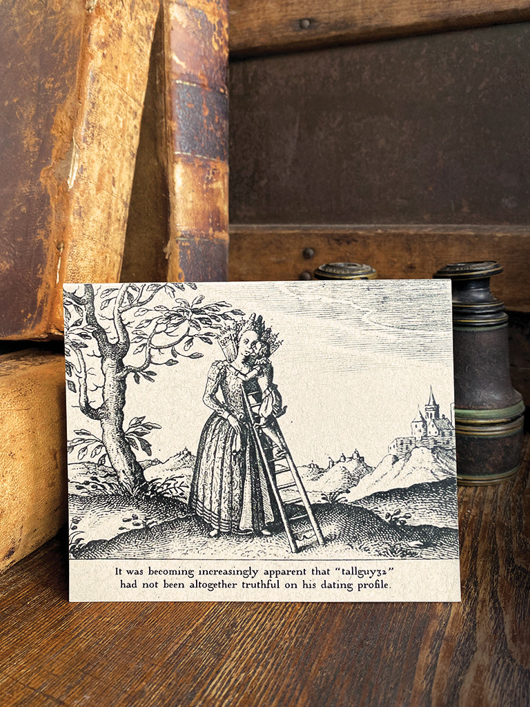 Not so Honest Date Note Card