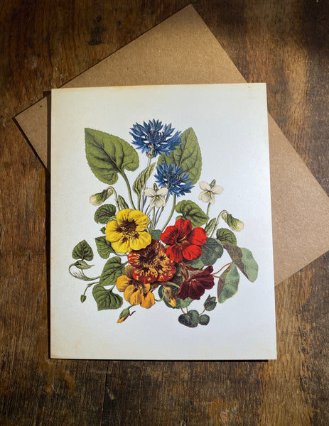 Edible Flowers Note Card